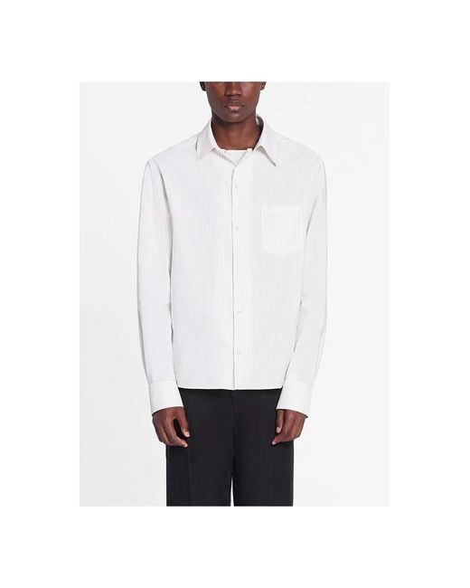 Lanvin White Casual Shirts for men