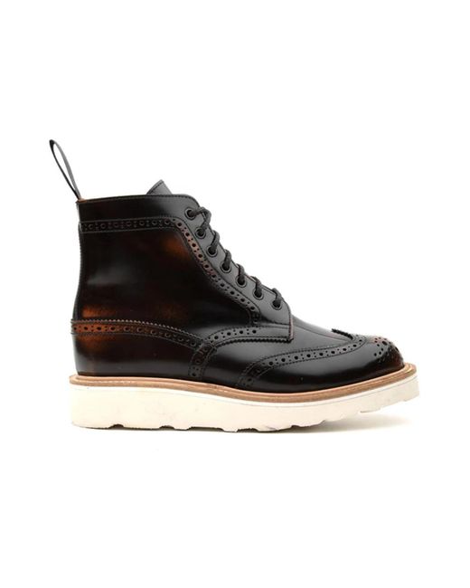 Tricker's Black Stilvolle trickers stiefel