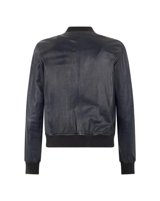 Moorer Blue Bomber Jackets