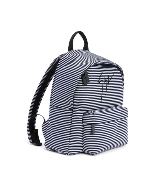 Giuseppe Zanotti Blue Backpacks for men