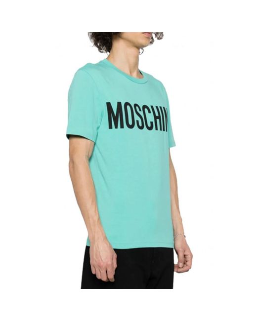 Moschino Blue T-Shirts for men