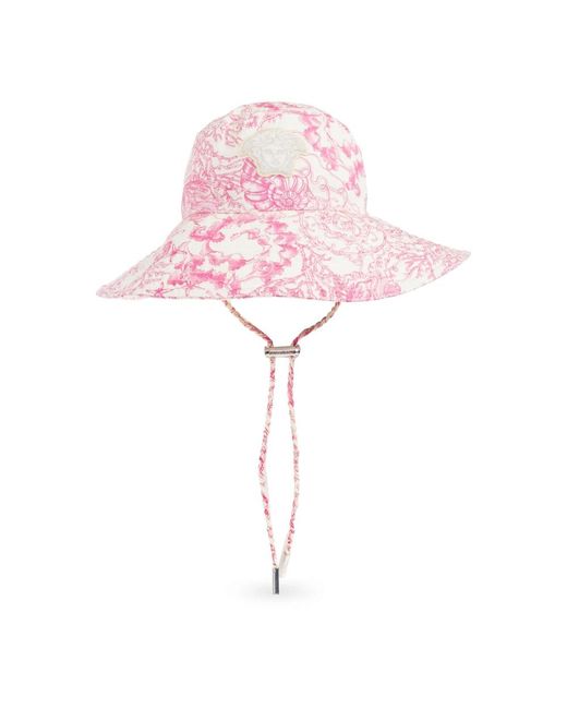 Versace Pink Hut Mit Druck