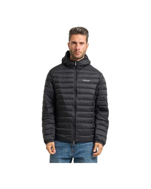 Down Jackets ARMANI EXCHANGE pour homme en coloris Black