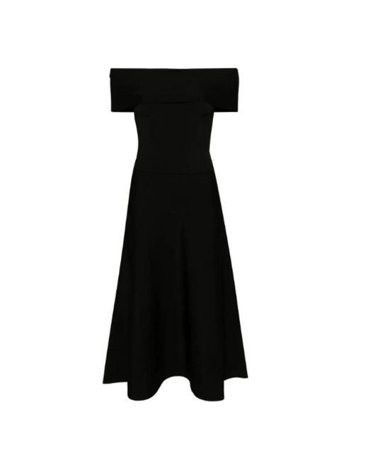 Fabiana Filippi Black Midi Dresses