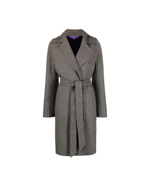 Ralph Lauren Gray Belted Coats