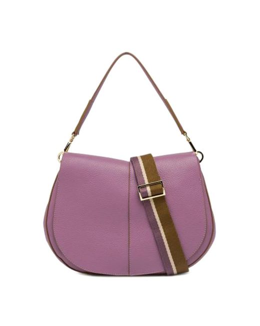 Gianni Chiarini Purple Shoulder Bags