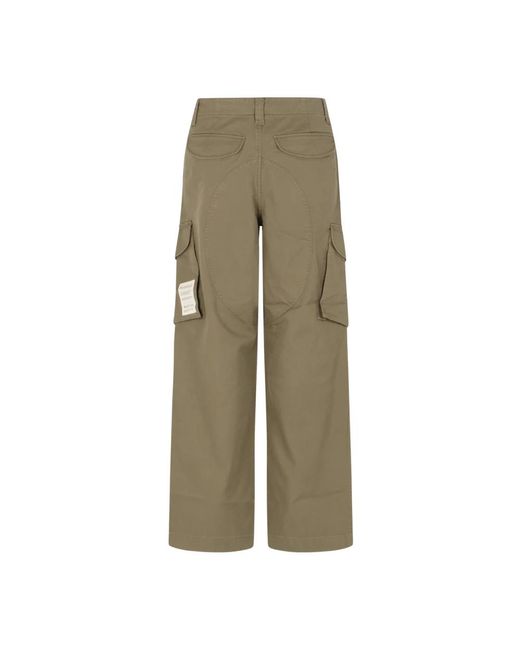 Wide Trousers Acne de hombre de color Green