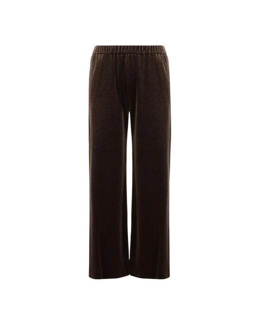 F.it Brown Wide Trousers