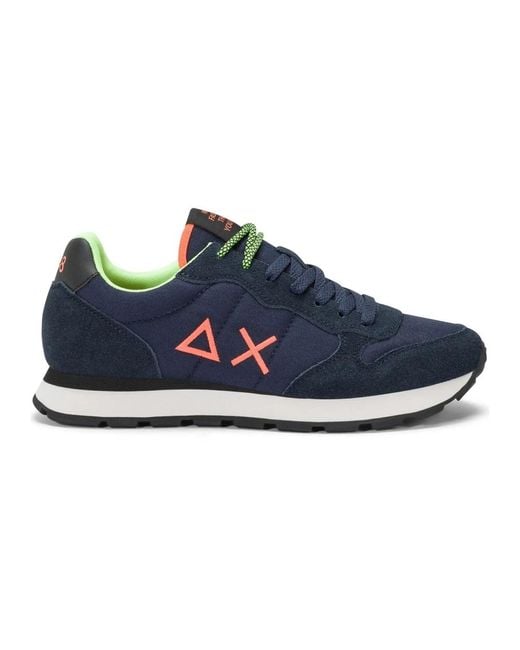 Sun 68 Blue Sneakers for men