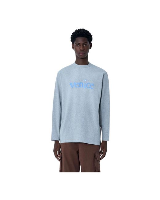 ERL Blue Sweatshirts for men
