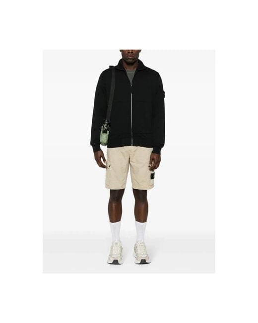 Stone Island Black Zip-Throughs for men