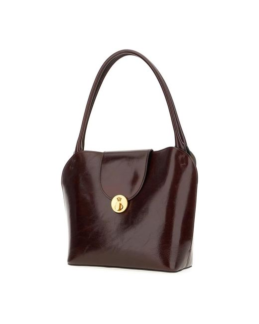 Versace Brown Shoulder Bags