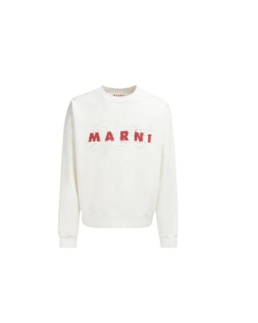 Sweatshirts di Marni in White da Uomo
