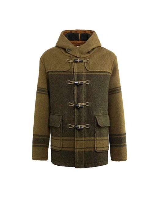 Single-Breasted Coats C P Company de hombre de color Green