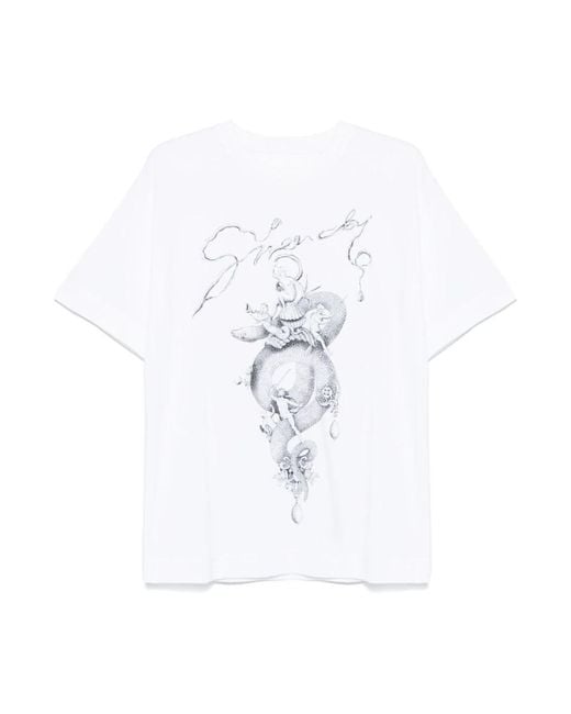 Givenchy T-Shirts in het White voor heren