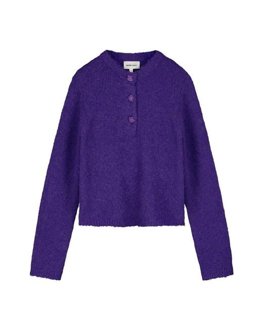 FABIENNE CHAPOT Purple Coco Pullover Ls
