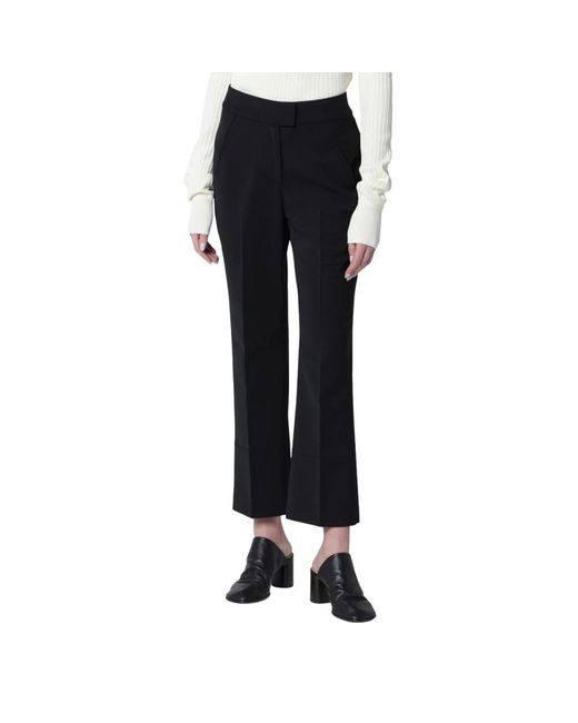Entire studios Step Hem Pants in het Black