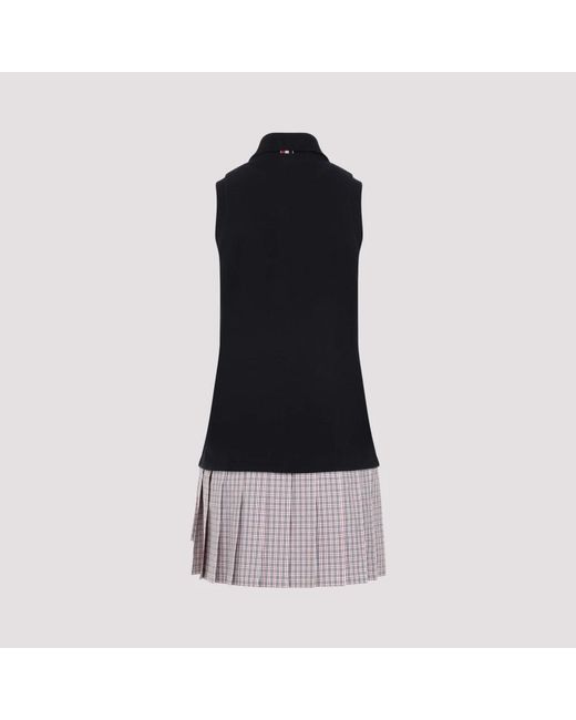 Thom Browne Black Short Dresses