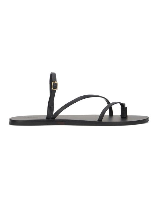Manebí Black Sandalen