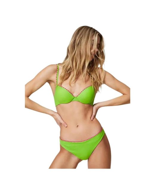 Twin Set Green Bikinis