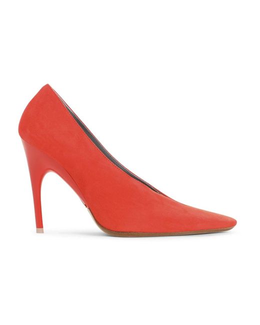 Balenciaga Red Pumps