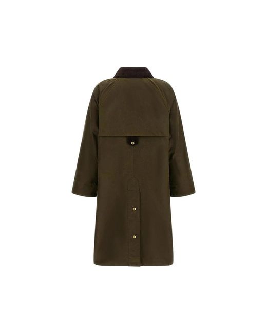 Barbour Green Single-Breasted Coats