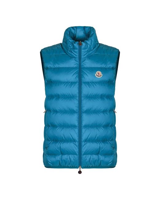 Moncler Vests in het Blue voor heren
