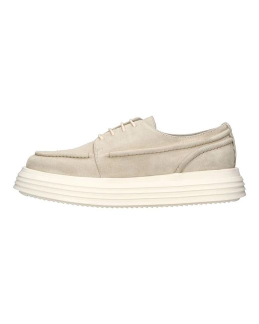 THE ANTIPODE Natural Laced Shoes for men
