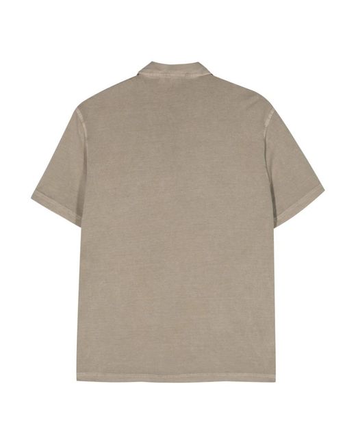 Aspesi Gray Polo Shirts for men