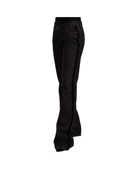 Gianfranco Ferré Black Wide Jeans
