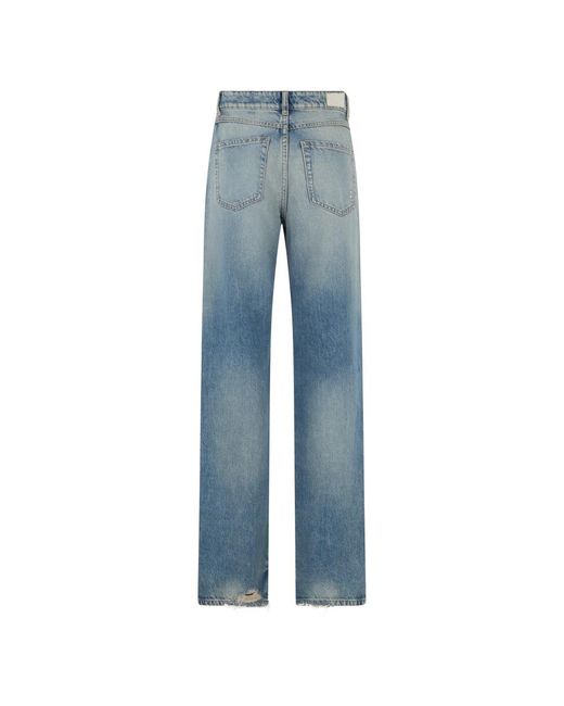 ICON DENIM Blue Straight Jeans