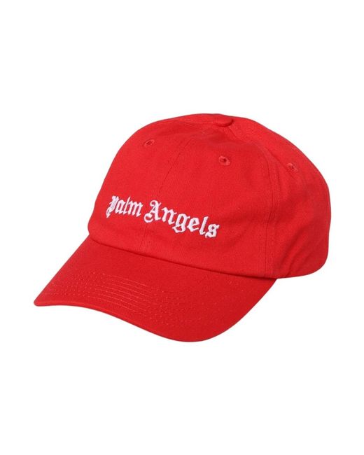 Caps di Palm Angels in Red da Uomo