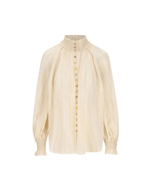 Zimmermann Natural Blouses