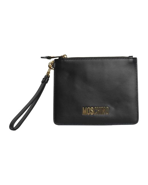 Moschino Black Clutches for men
