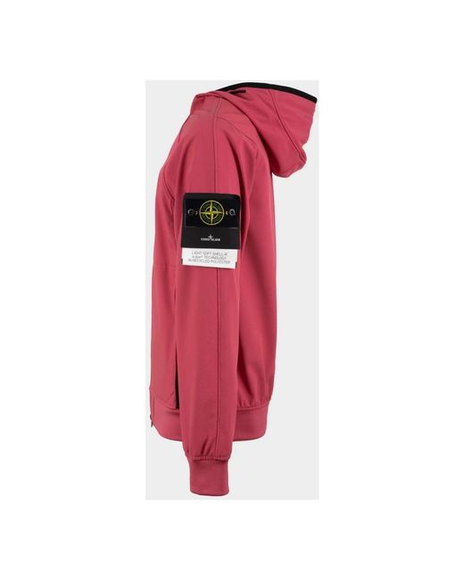 Zip-Throughs Stone Island de hombre de color Pink