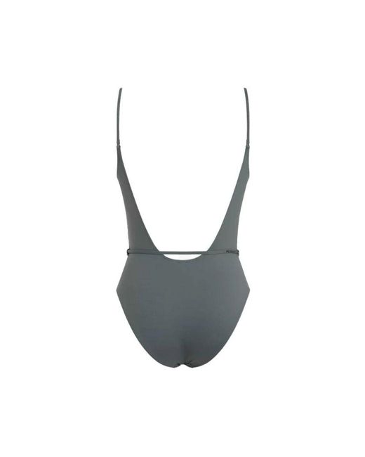 One-Piece Calvin Klein de color Gray