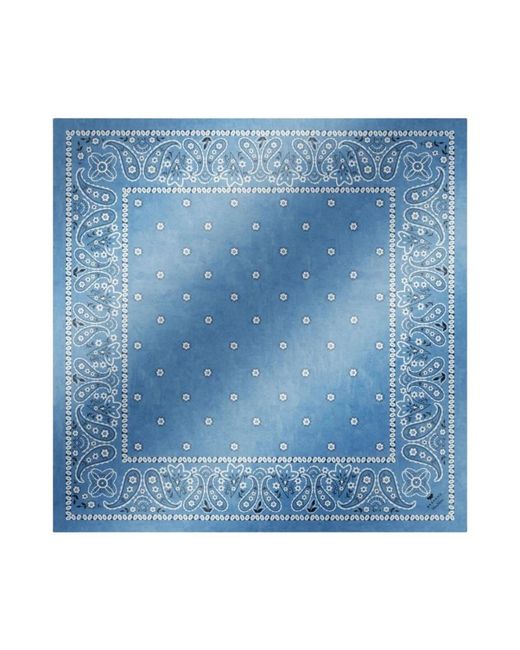 Weekend by Maxmara Blue Silk Scarves