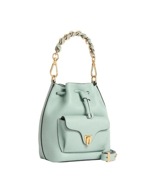 Coccinelle Blue Bucket Bags