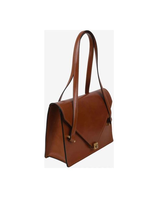 Versace Brown Shoulder Bags