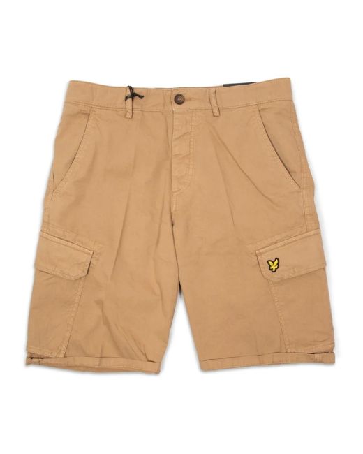 Lyle & Scott Natural Casual Shorts for men