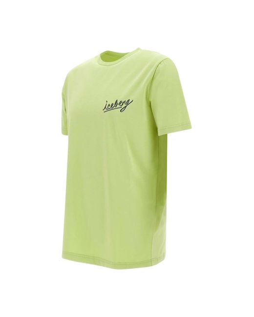 Iceberg Green T-Shirts for men
