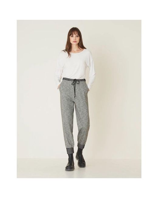 Sweatpants di Manila Grace in Gray