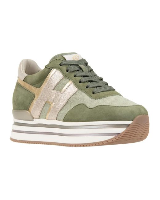 Hogan Green Sneakers