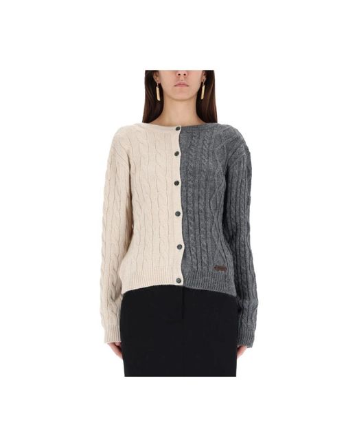 Moschino Gray Cardigans