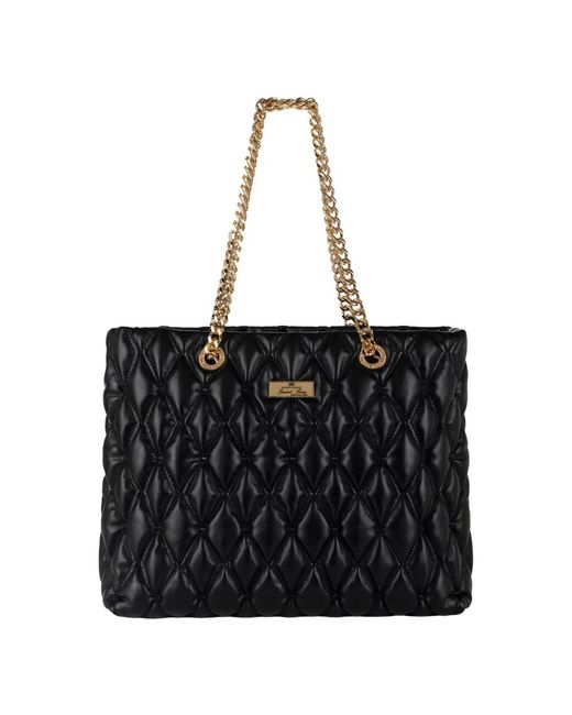 Elisabetta Franchi Black Shopping Bags
