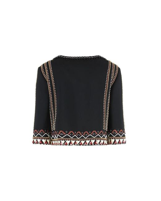 Alberta Ferretti Black Light Jackets