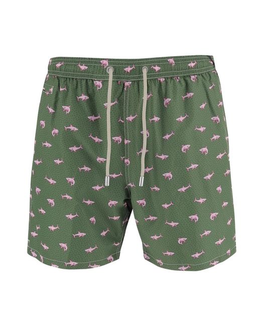 Mc2 Saint Barth Green Beachwear for men