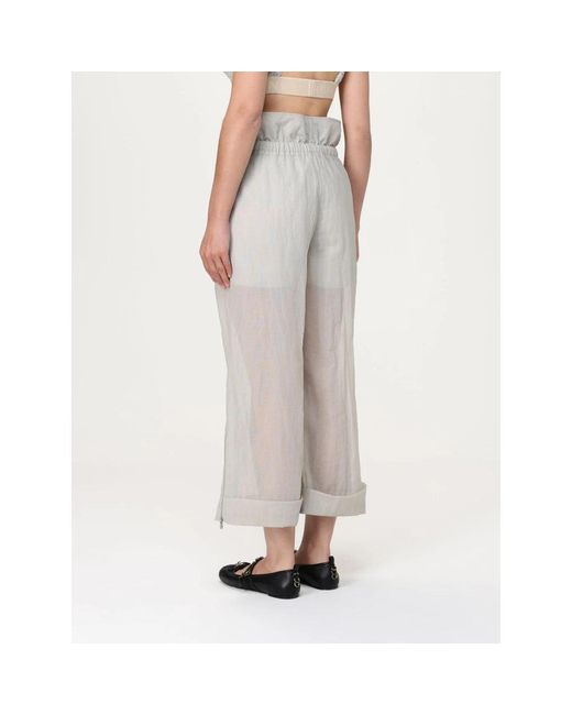 Pinko Gray Pispola Pantalone