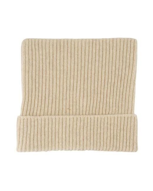 Acne Katoen Beanie Muts in het Natural