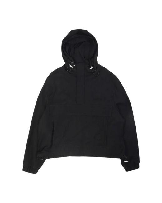 AMI Jassen ,Zwart ,Wol Windbreaker Met Capuchon in het Black voor heren